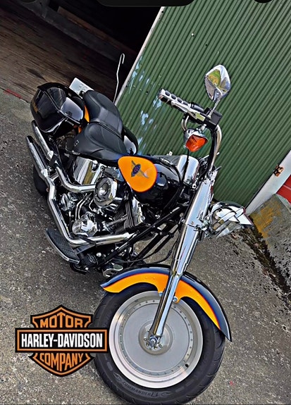 Harley-Davidson FLSTF Fat Boy 2 of 9
