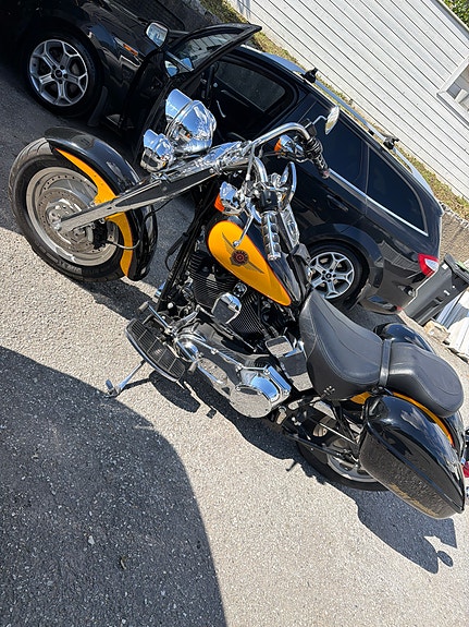 Harley-Davidson FLSTF Fat Boy 7 of 9