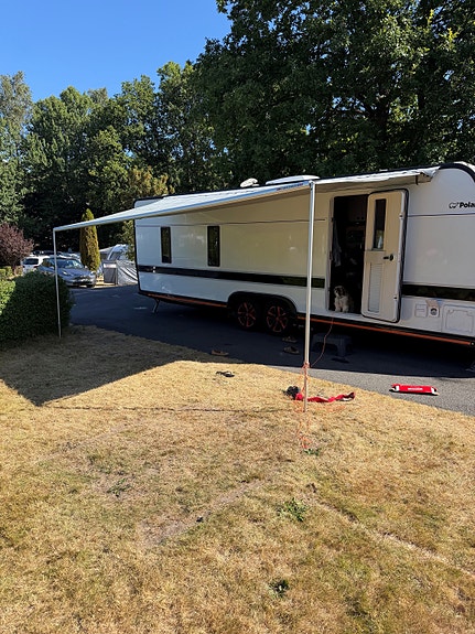 Polar Polar Black Edition vogn og plass på Sokn Camping 26 of 30