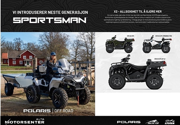 Polaris Nye Sportsman 570 X2 3 of 5