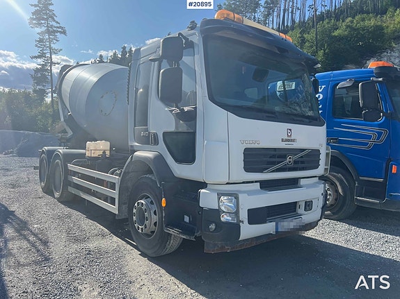 Volvo FE 6x2 betongbil m/ 7m3 trommel 11 of 30