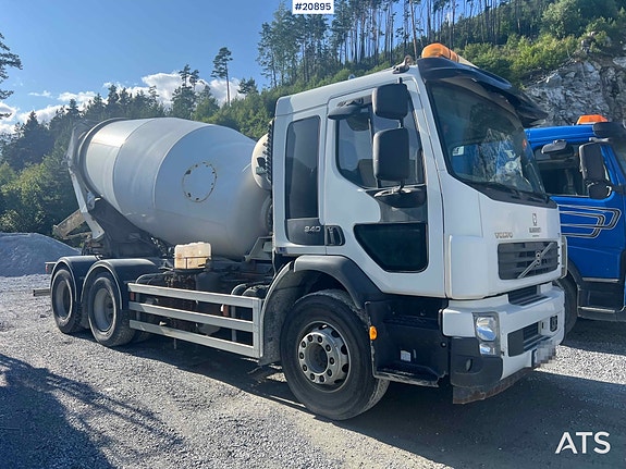 Volvo FE 6x2 betongbil m/ 7m3 trommel 4 of 30