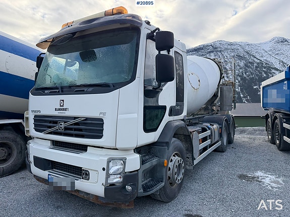 Volvo FE 6x2 betongbil m/ 7m3 trommel 2 of 30