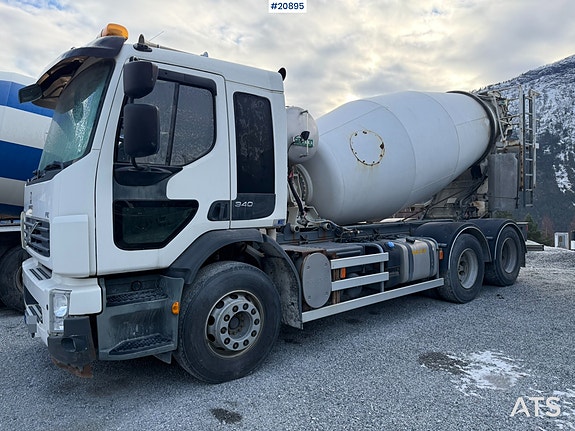 Volvo FE 6x2 betongbil m/ 7m3 trommel 3 of 30
