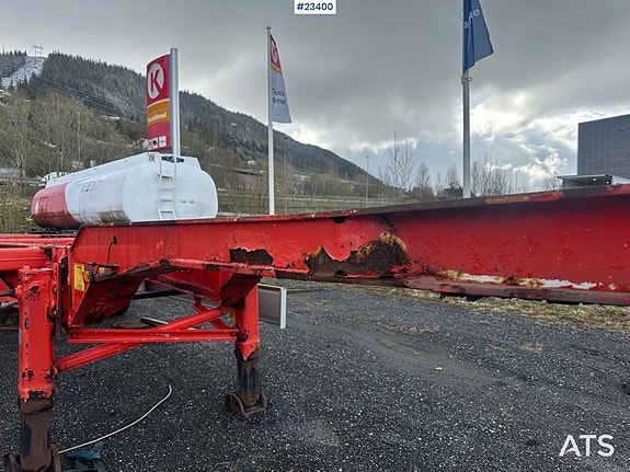 Kel-Berg C30F container henger – sprekk i ramma 6 of 21