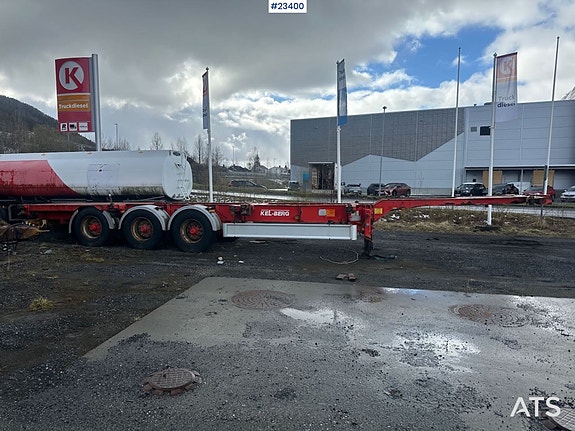Kel-Berg C30F container henger – sprekk i ramma 5 of 21