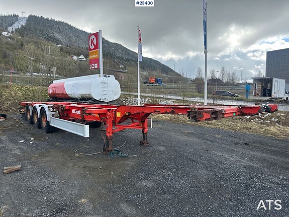 Kel-Berg C30F container henger – sprekk i ramma 14 of 21