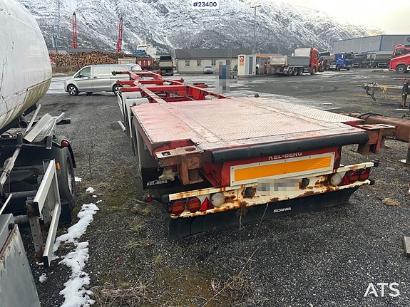 Kel-Berg C30F container henger – sprekk i ramma 2 of 21