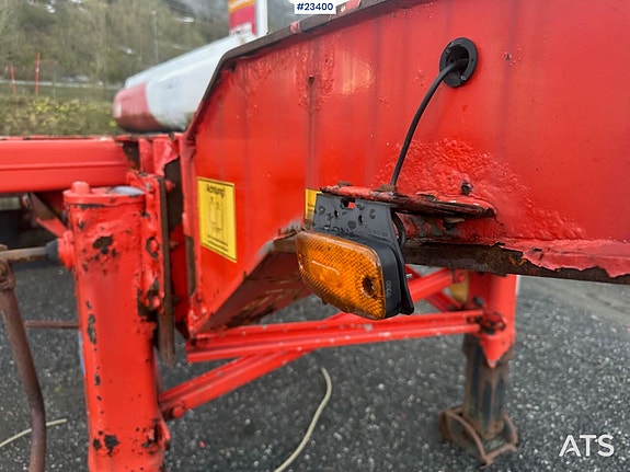 Kel-Berg C30F container henger – sprekk i ramma 7 of 21