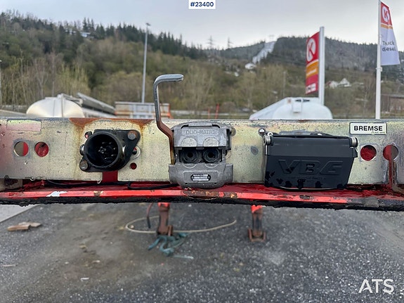 Kel-Berg C30F container henger – sprekk i ramma 13 of 21