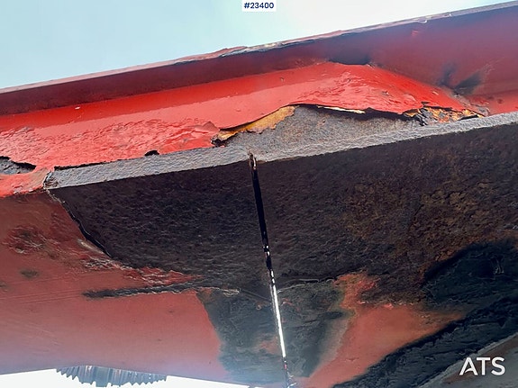Kel-Berg C30F container henger – sprekk i ramma 17 of 21