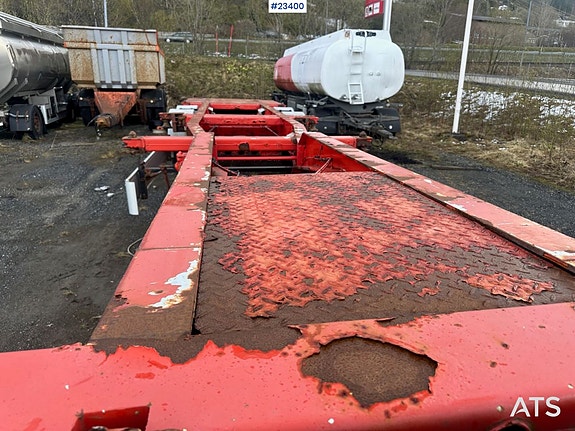 Kel-Berg C30F container henger – sprekk i ramma 8 of 21