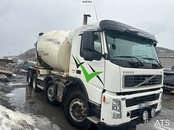 Volvo FM 400 8x4 betongbil m/ intermix påbygg. SE VIDEO 19 of 30
