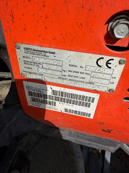 Kubota KX057-4 10 of 16