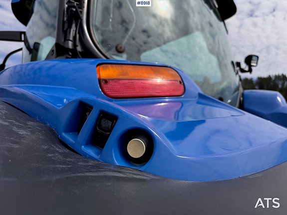 New Holland TS125A m/ frontlaster. Ny kløtsjpakke! 17 of 30