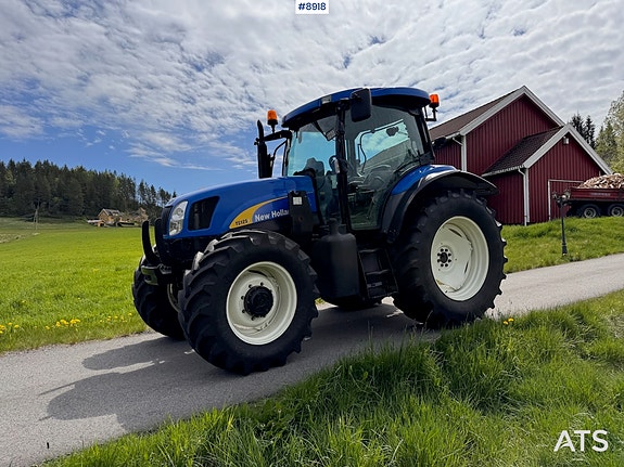 New Holland TS125A m/ frontlaster. Ny kløtsjpakke! 9 of 30