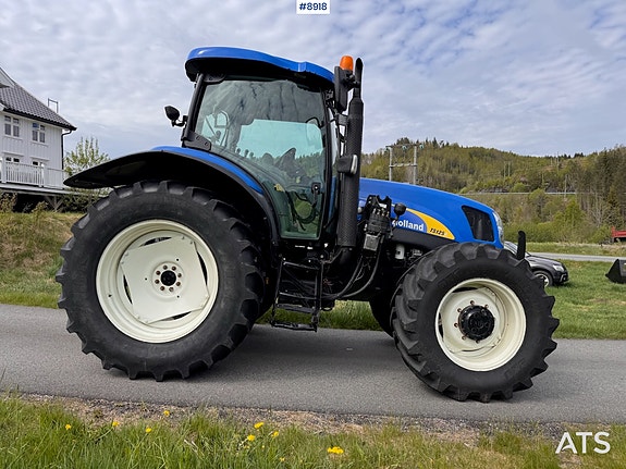 New Holland TS125A m/ frontlaster. Ny kløtsjpakke! 8 of 30