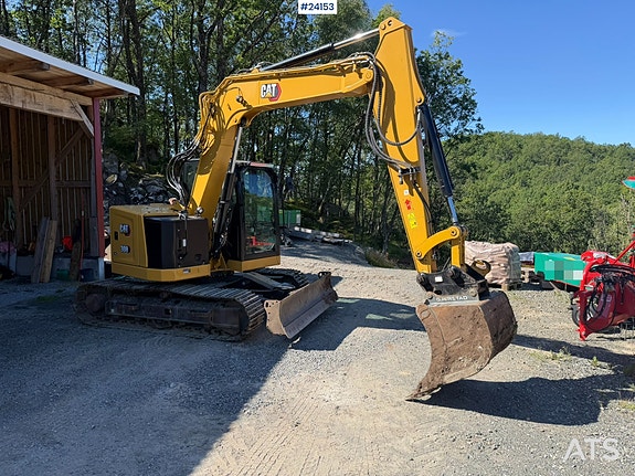 Caterpillar 308CR gravemaskin for salg med masse utstyr 10 of 30