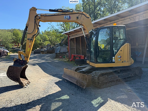 Caterpillar 308CR gravemaskin for salg med masse utstyr 3 of 30