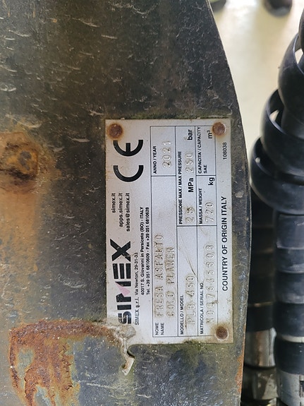 Simex PLB 450 asfaltfres 4 of 8