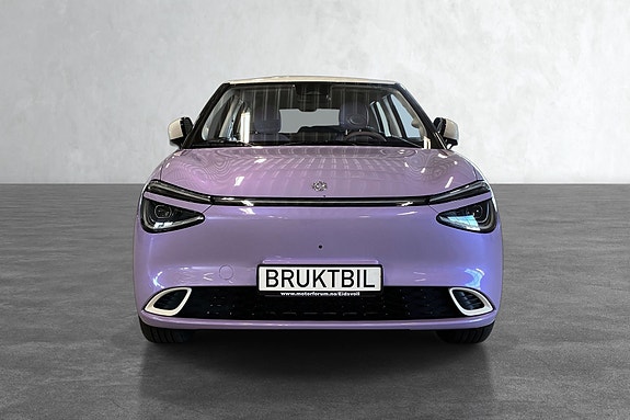 Aerodynamisk design bidrar til lavere energiforbruk.
