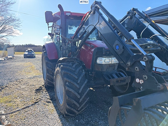 Case  2014 IH Maxxum 130 CVX 4x4 m/frontlaster 4 of 30