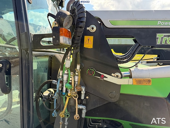 Deutz Fahr Agrofarm 420 m/ frontlaster, 2 skuffer og en pallegaffel. Kun 455 timer! 27 of 30