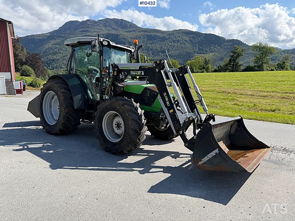 Deutz Fahr Agrofarm 420 m/ frontlaster, 2 skuffer og en pallegaffel. Kun 455 timer! 4 of 30