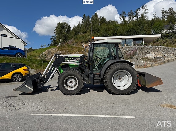 Deutz Fahr Agrofarm 420 m/ frontlaster, 2 skuffer og en pallegaffel. Kun 455 timer! 2 of 30