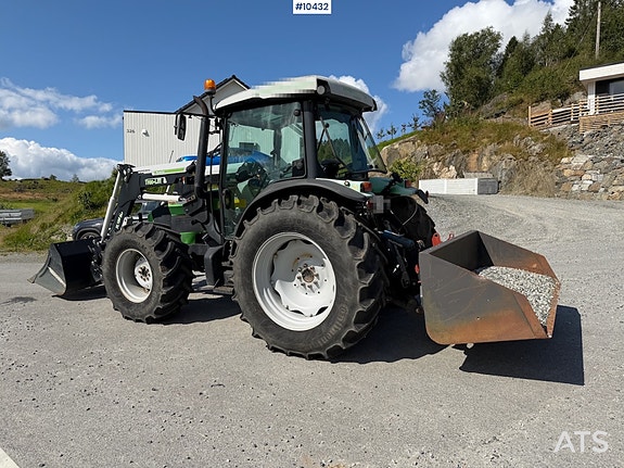 Deutz Fahr Agrofarm 420 m/ frontlaster, 2 skuffer og en pallegaffel. Kun 455 timer! 5 of 30