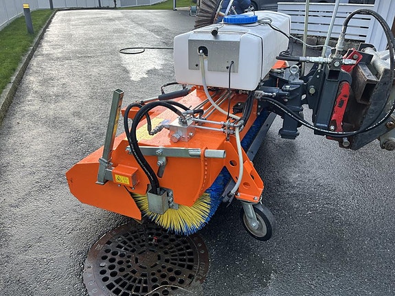 Tuchel Profi 660-230 feiekost med oppsamler og sidekost 3 of 6