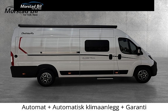 Dethleffs Globetrail CVD 640 ES I Ny bybobil I Langsgående senger