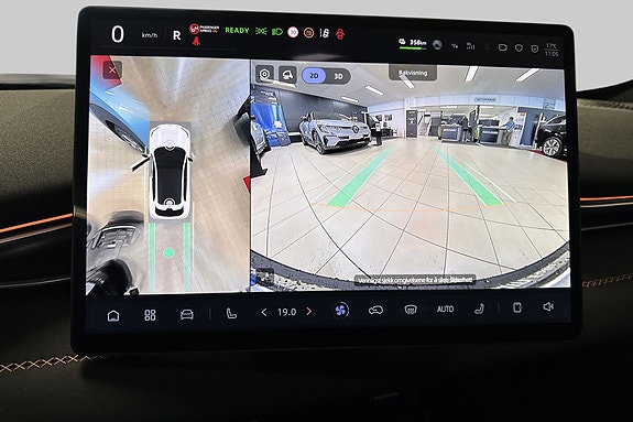 360-graders kamera og digital visning gir trygg parkering.