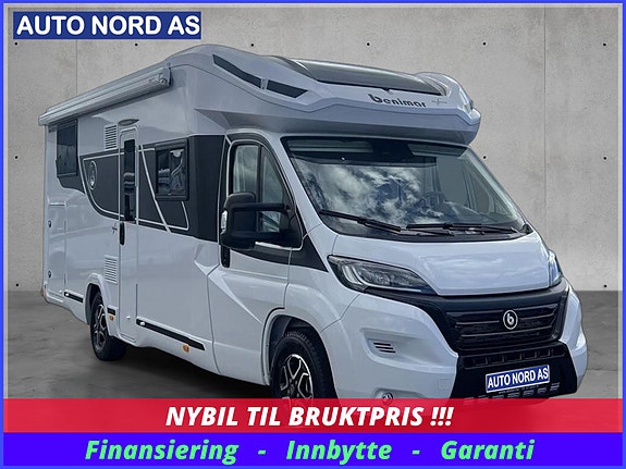 Benimar Mileo 263 Heavy chassis, Truma, Solcelle, Markise, Senkeseng