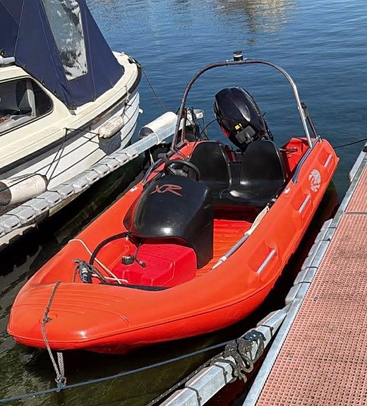River 350 XR | med 2015 Tohatsu 15 hk 4-takt m/el-start | Targabøyle & lanterne! 2 of 3