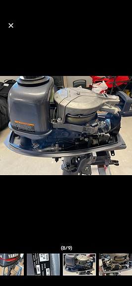 Strøken 4 hk Yamaha. Sjelden sjanse. Mint Condition 8 of 9
