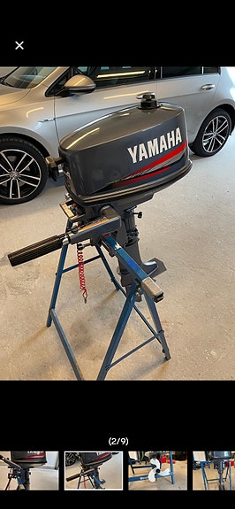 Strøken 4 hk Yamaha. Sjelden sjanse. Mint Condition 3 of 9