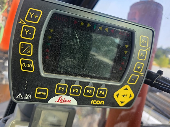 Hitachi ZX85US-5A - 2018 Mod - 3443 Timer - Leica 2D maskinstyring 11 of 25