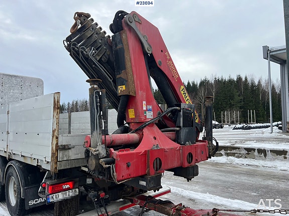 Scania R730 6x4 Kombibil - Palfinger 20t/m kran - Tømmerbygg 7 of 11