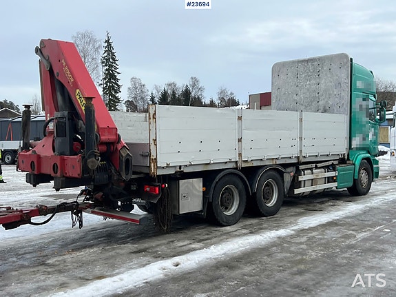Scania R730 6x4 Kombibil - Palfinger 20t/m kran - Tømmerbygg 5 of 11