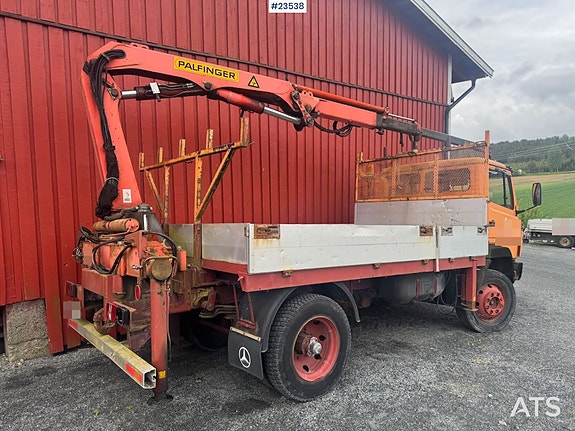 Mercedes-Benz 1117 4x4 kranbil - Palfinger PK7000 3 of 30