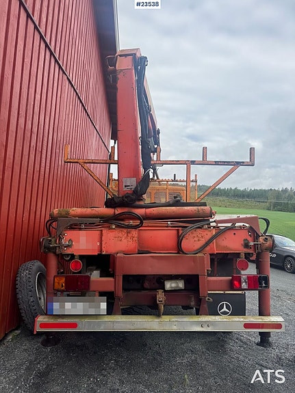 Mercedes-Benz 1117 4x4 kranbil - Palfinger PK7000 4 of 30
