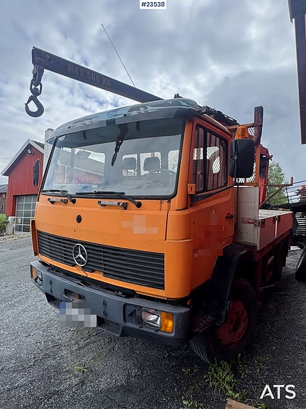 Mercedes-Benz 1117 4x4 kranbil - Palfinger PK7000 7 of 30