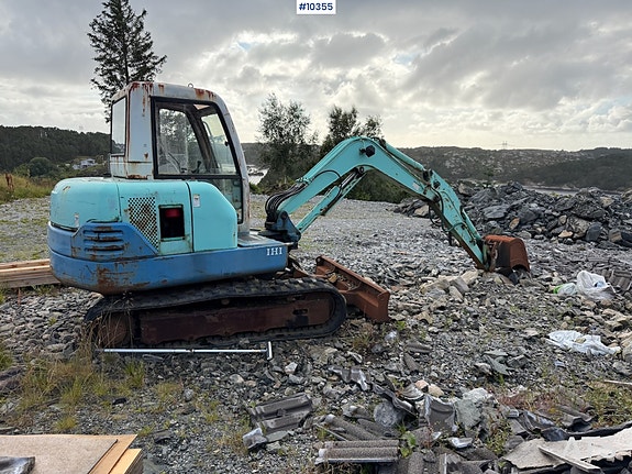 IHI 45N Gravemaskin m/ klype og skuffe. Rep.objekt 3 of 30