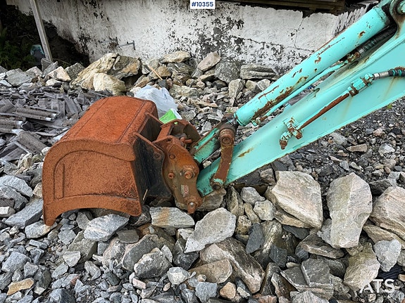IHI 45N Gravemaskin m/ klype og skuffe. Rep.objekt 9 of 30
