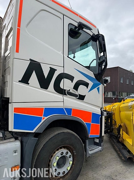 Volvo FH540 krokbil - komplett brøyterigget! Brøyteutstyr, krokløft, Falköping C7 kombisp 9 of 30