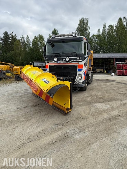 Volvo FH540 krokbil - komplett brøyterigget! Brøyteutstyr, krokløft, Falköping C7 kombisp 6 of 30