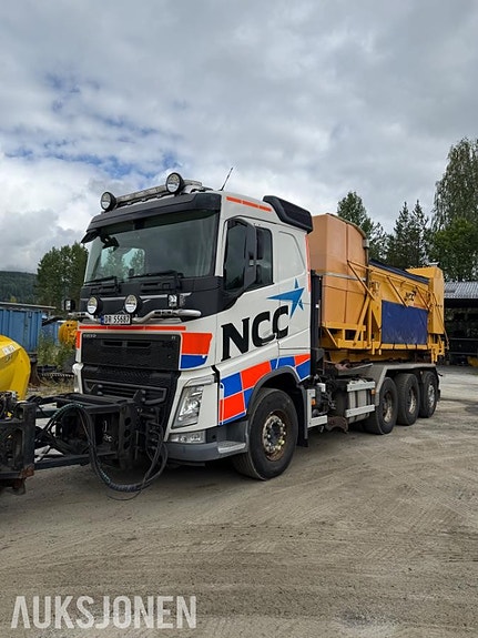Volvo FH540 krokbil - komplett brøyterigget! Brøyteutstyr, krokløft, Falköping C7 kombisp 8 of 30