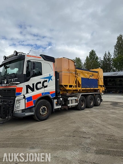 Volvo FH540 krokbil - komplett brøyterigget! Brøyteutstyr, krokløft, Falköping C7 kombisp 3 of 30
