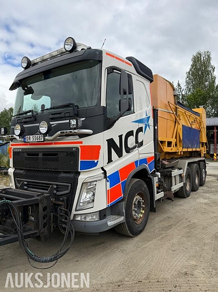 Volvo FH540 krokbil - komplett brøyterigget! Brøyteutstyr, krokløft, Falköping C7 kombisp 2 of 30